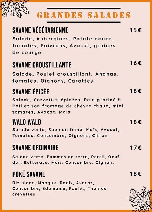 Grandes salades